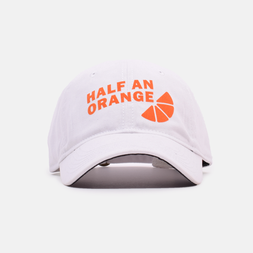 Orange Slice Hat - White